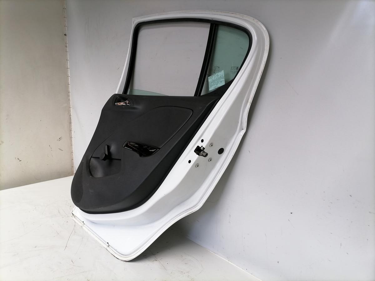 Opel Corsa E original T&uuml;r hinten rechts Z40R Schneewei&szlig; Bj.2017